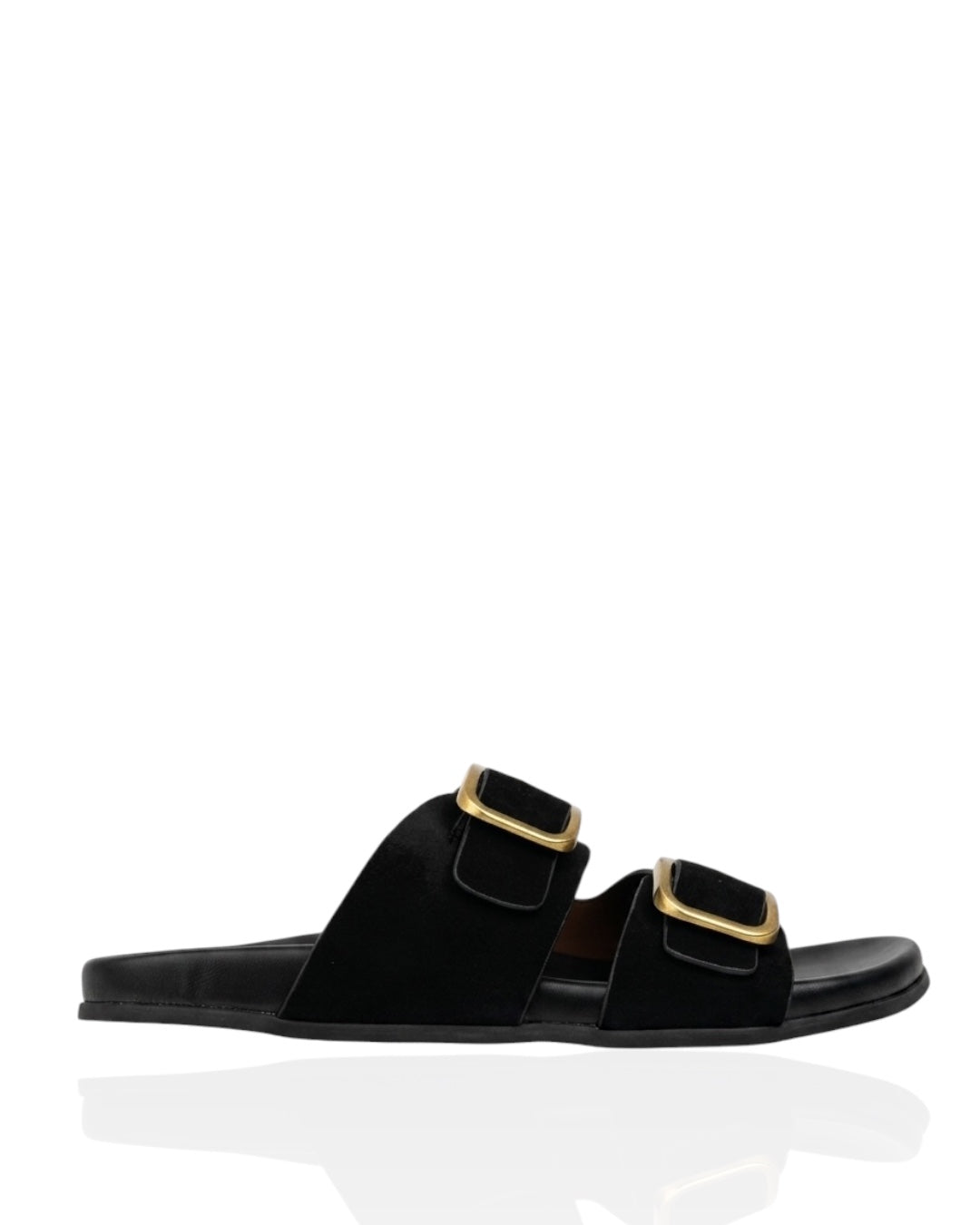 Suede slippers