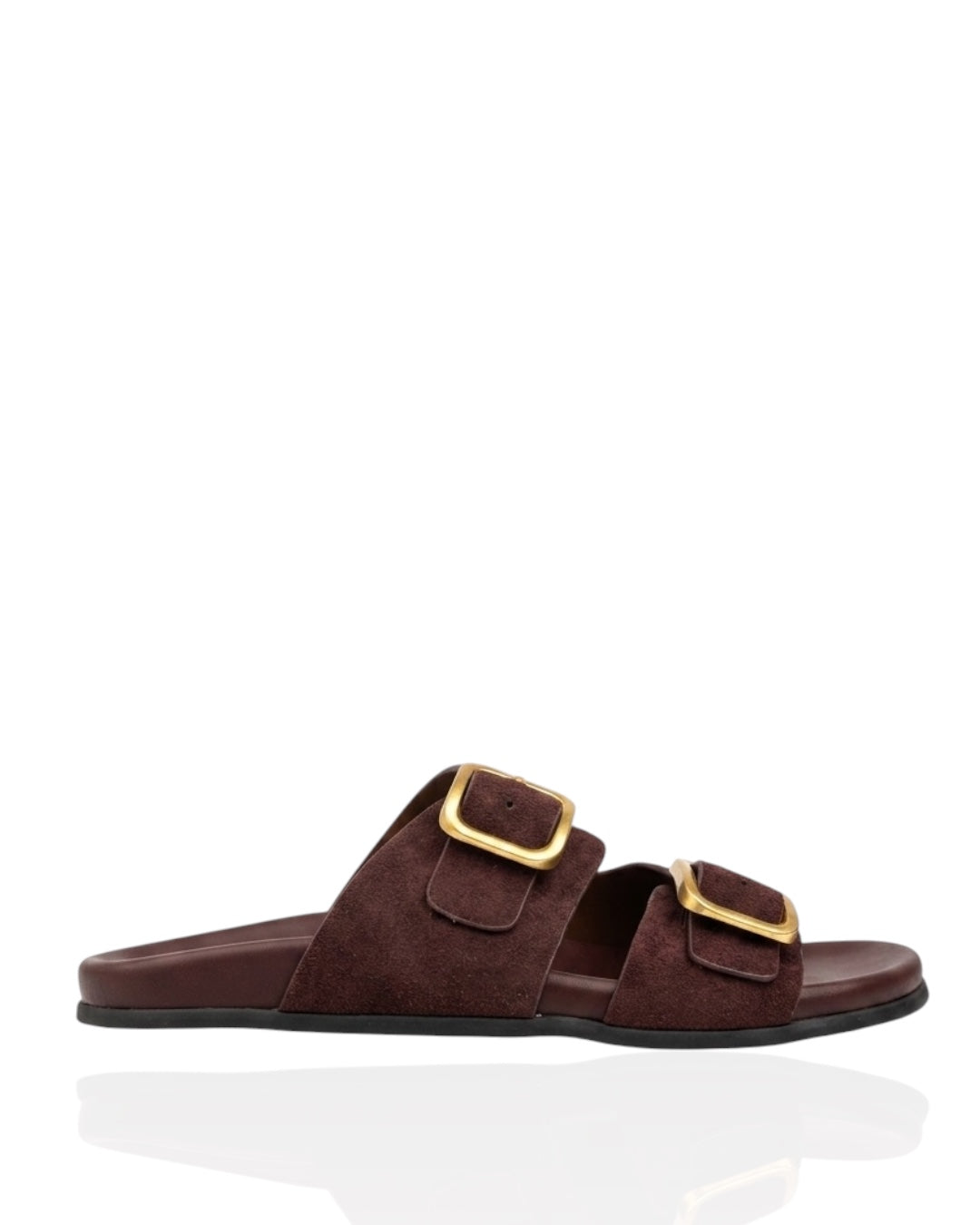 Suede slippers