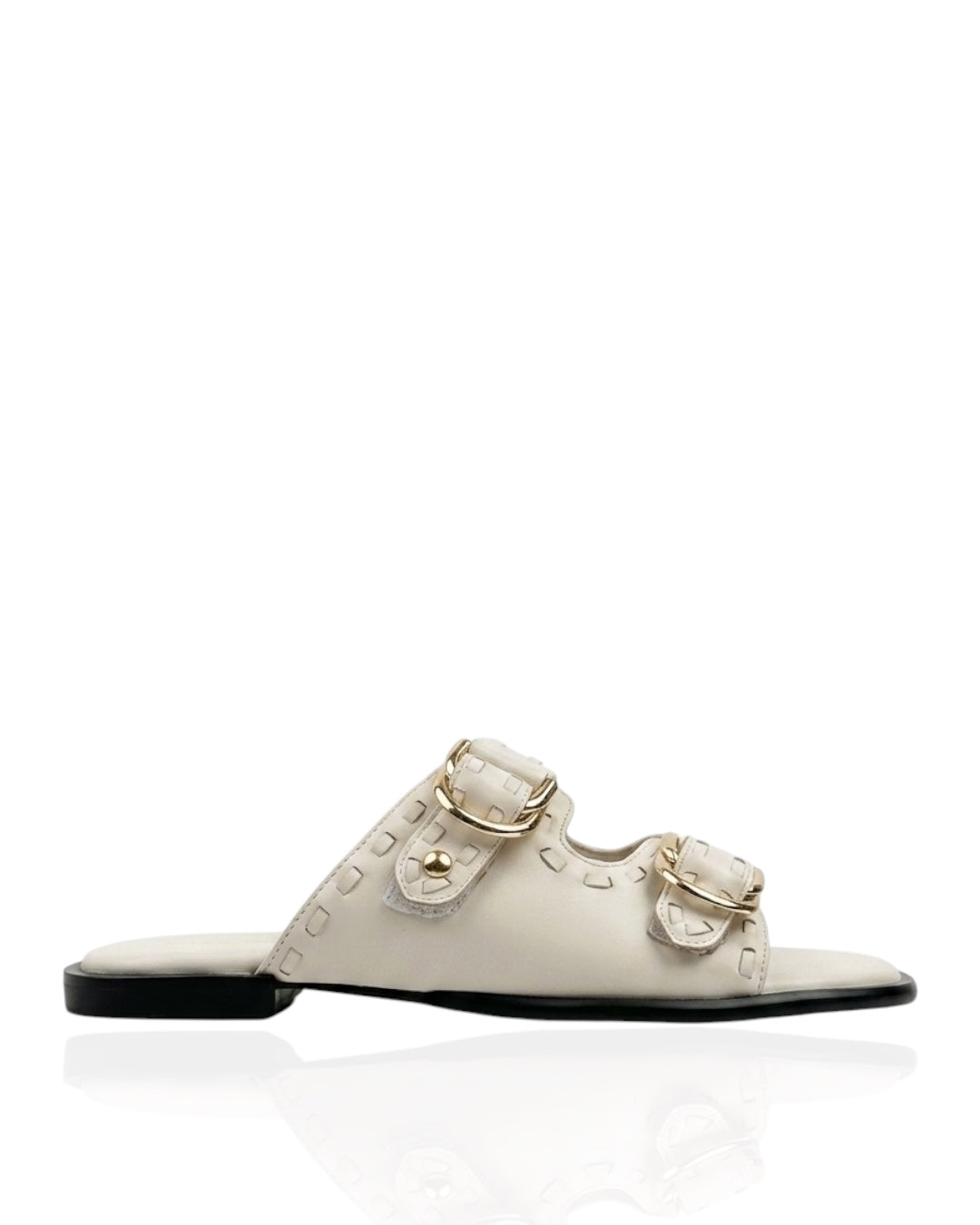 Leather slipper
