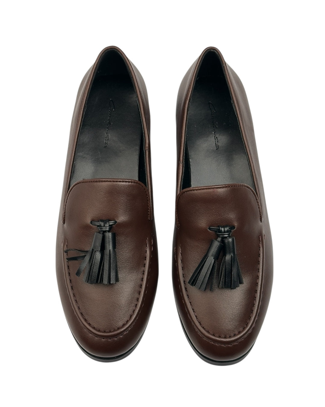 Leather boat shoes