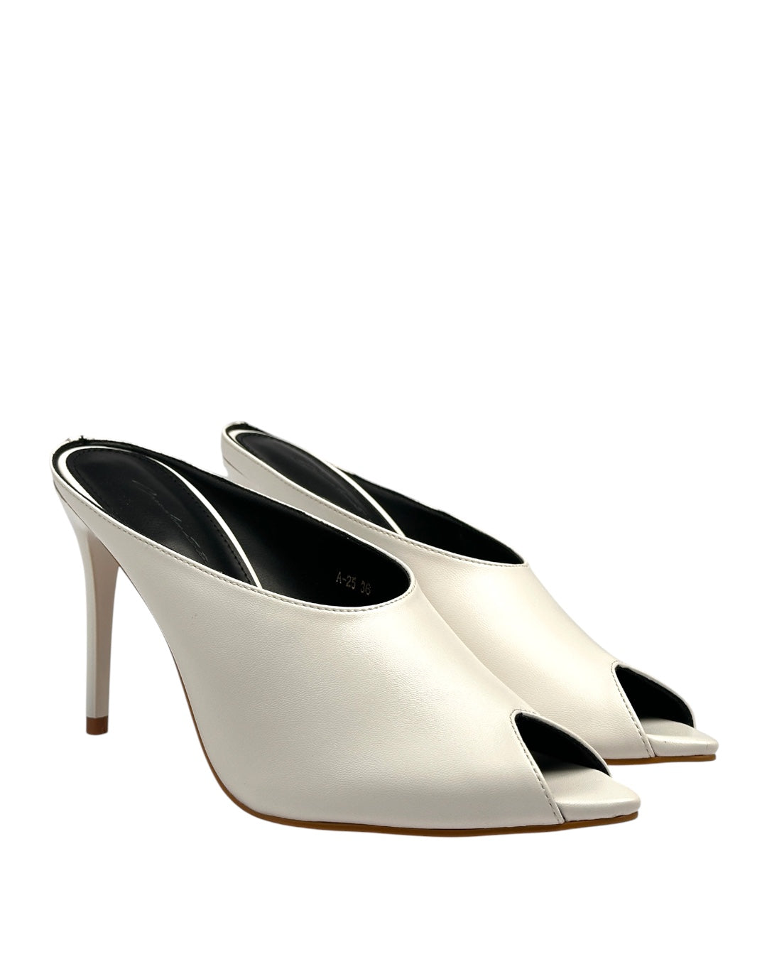 Leather mules