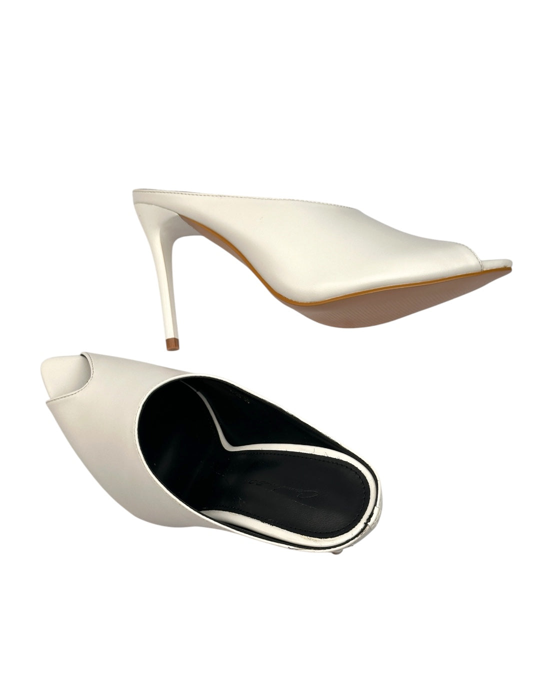 Leather mules