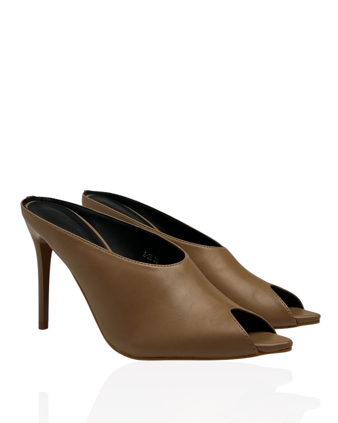 Leather mules