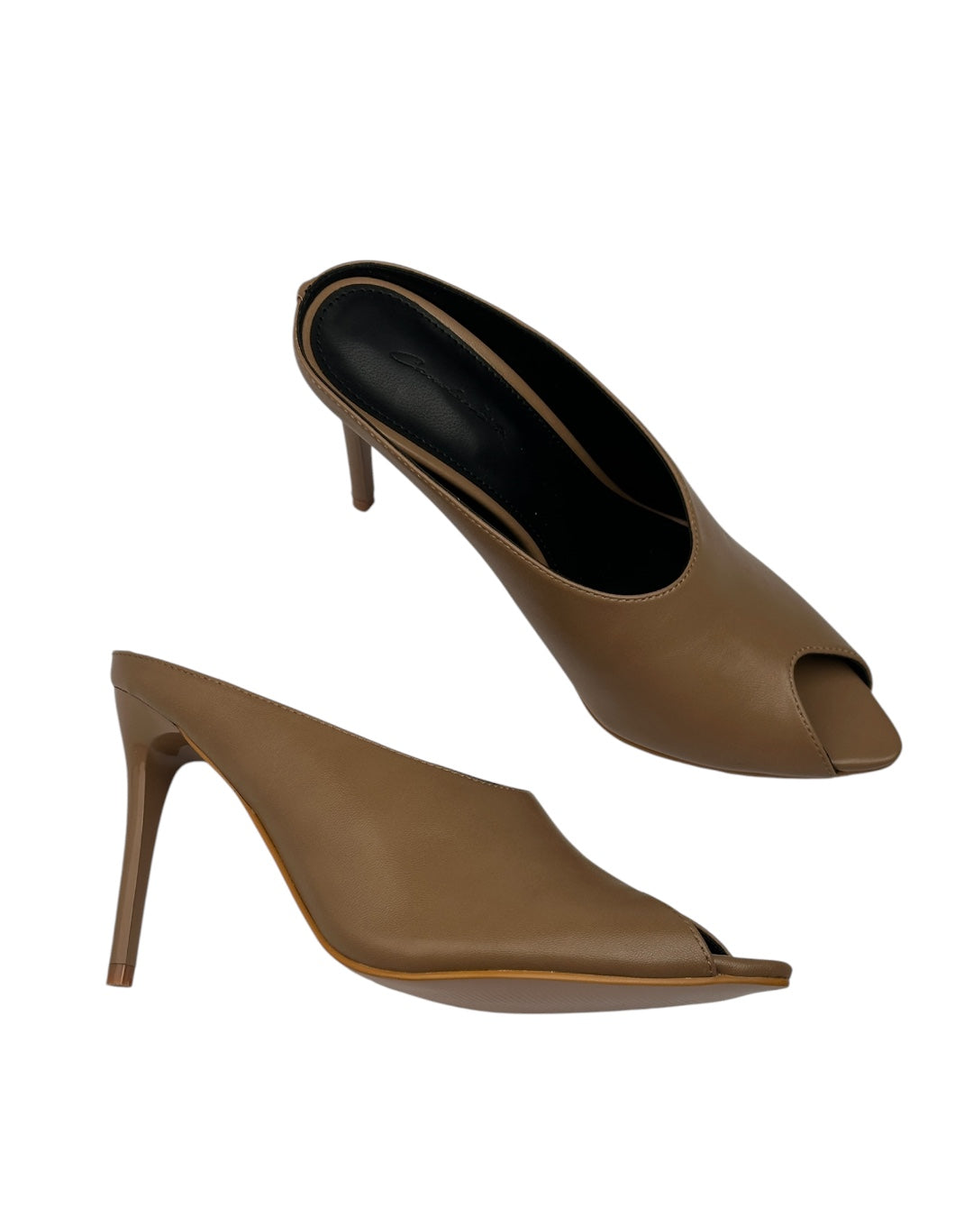 Leather mules