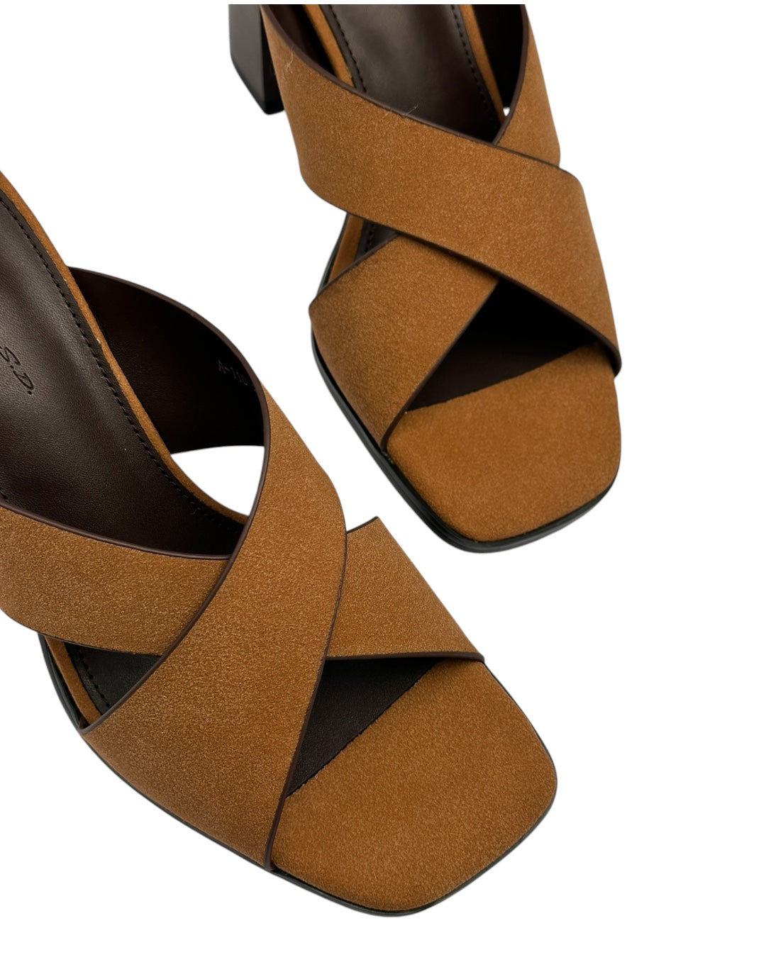 Suede mules