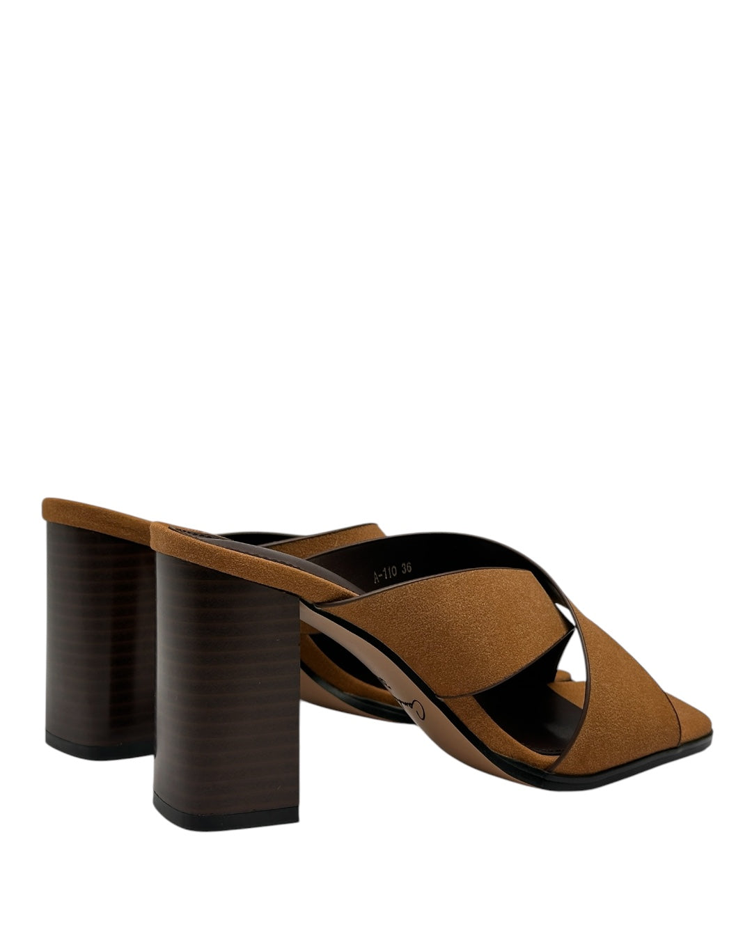 Suede mules