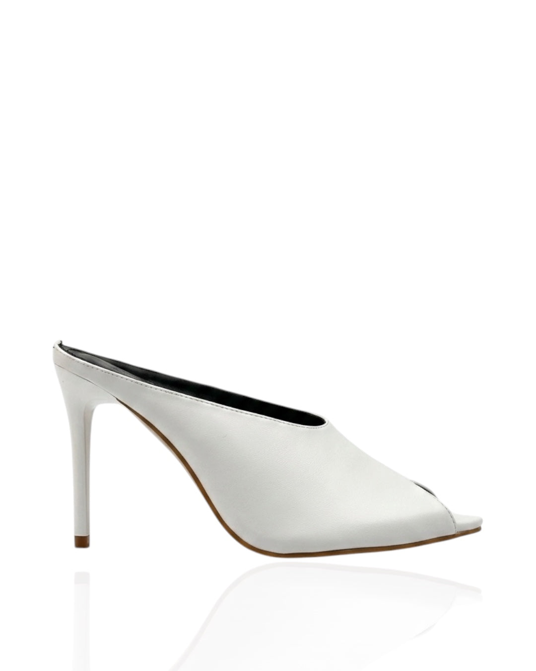 Leather mules