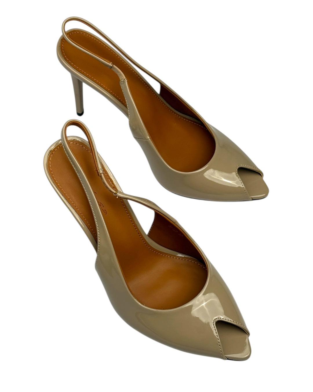 Patent leather mules