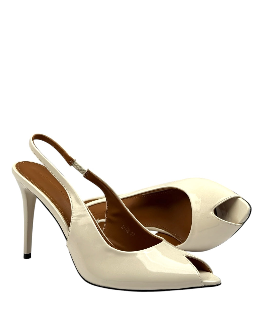 Patent leather mules