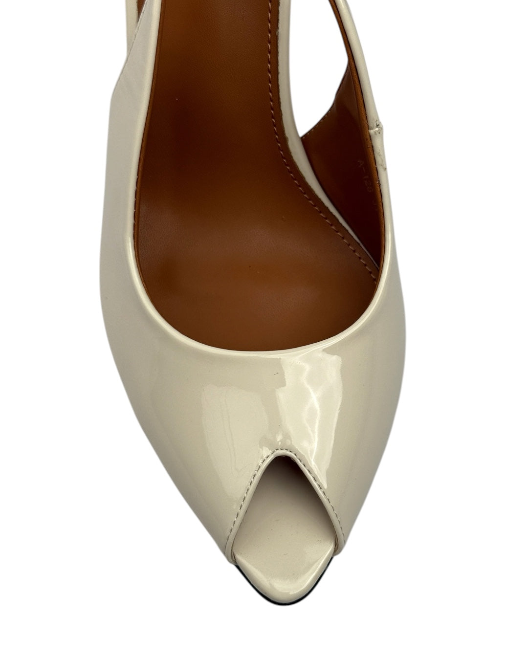 Patent leather mules