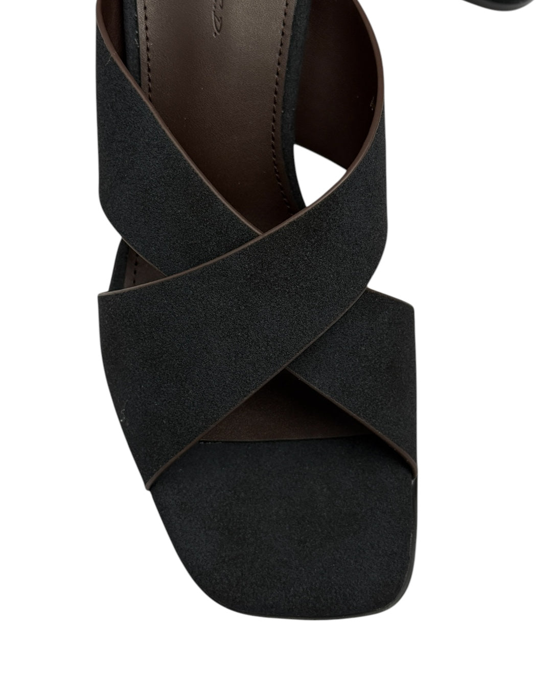 Suede mules