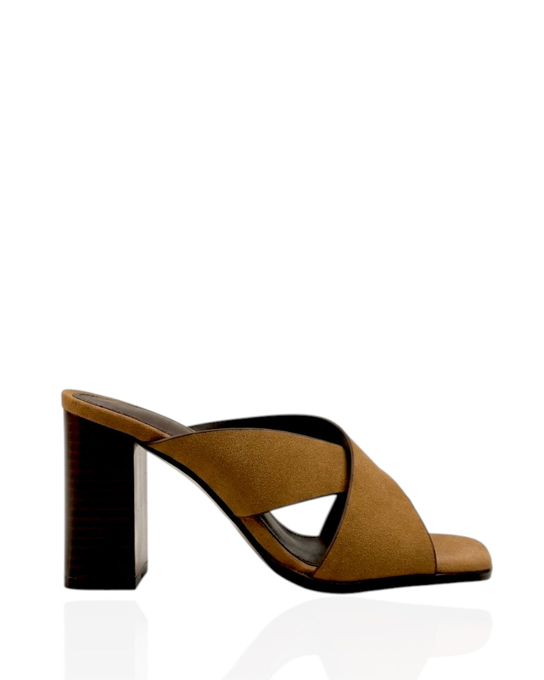 Suede mules