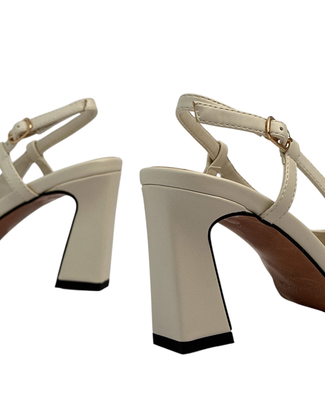 Leather heels