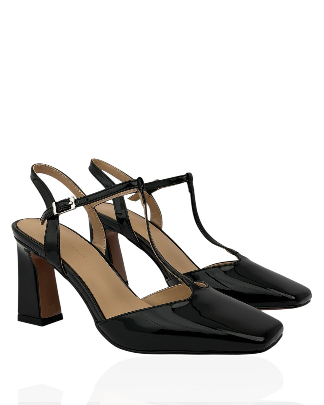 Leather heels