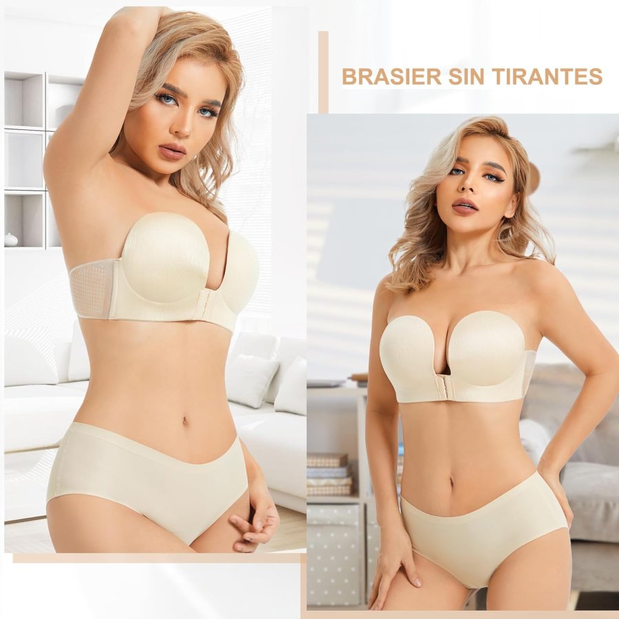 حمالة صدر بدون حمالات 