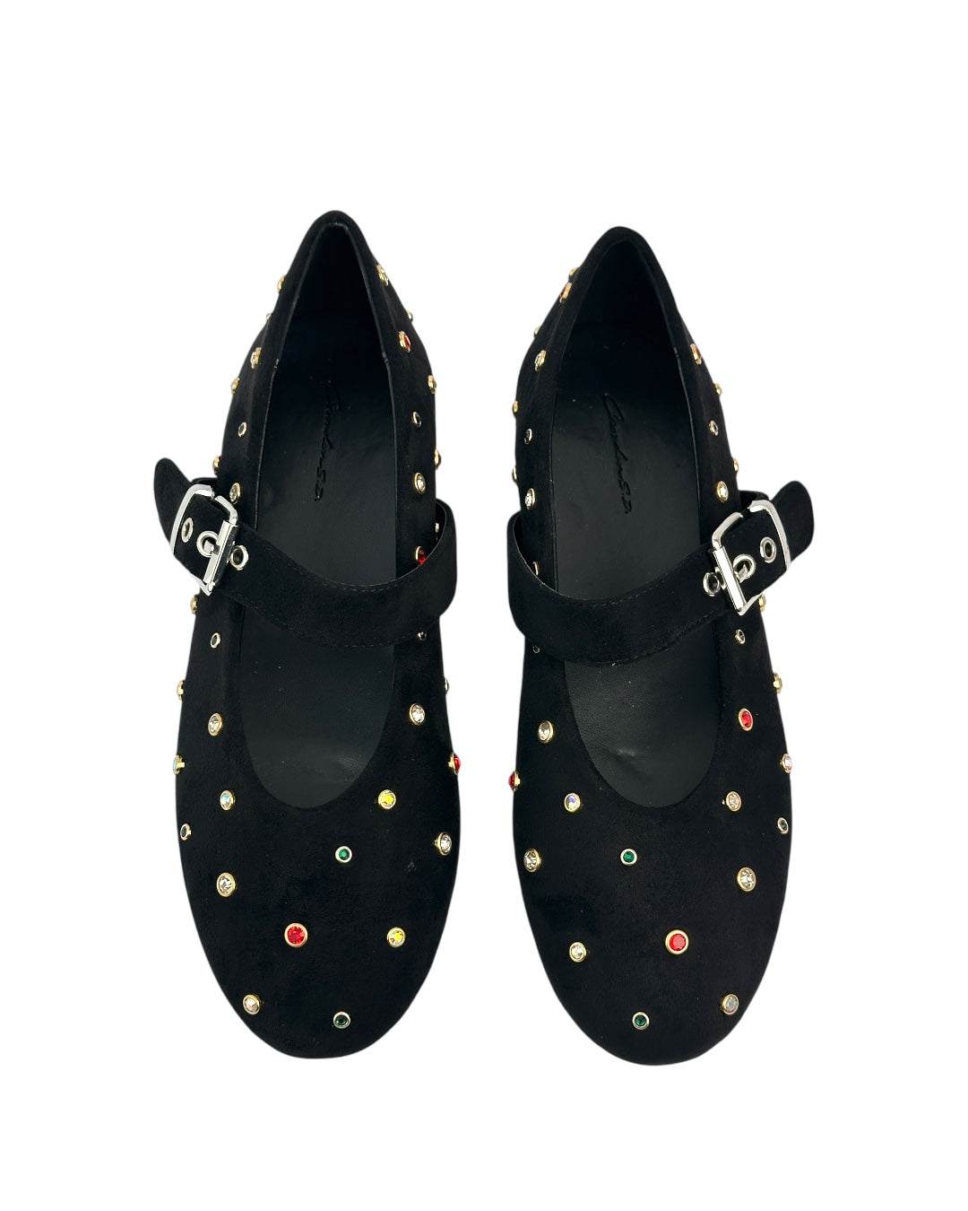 Suede ballet flats