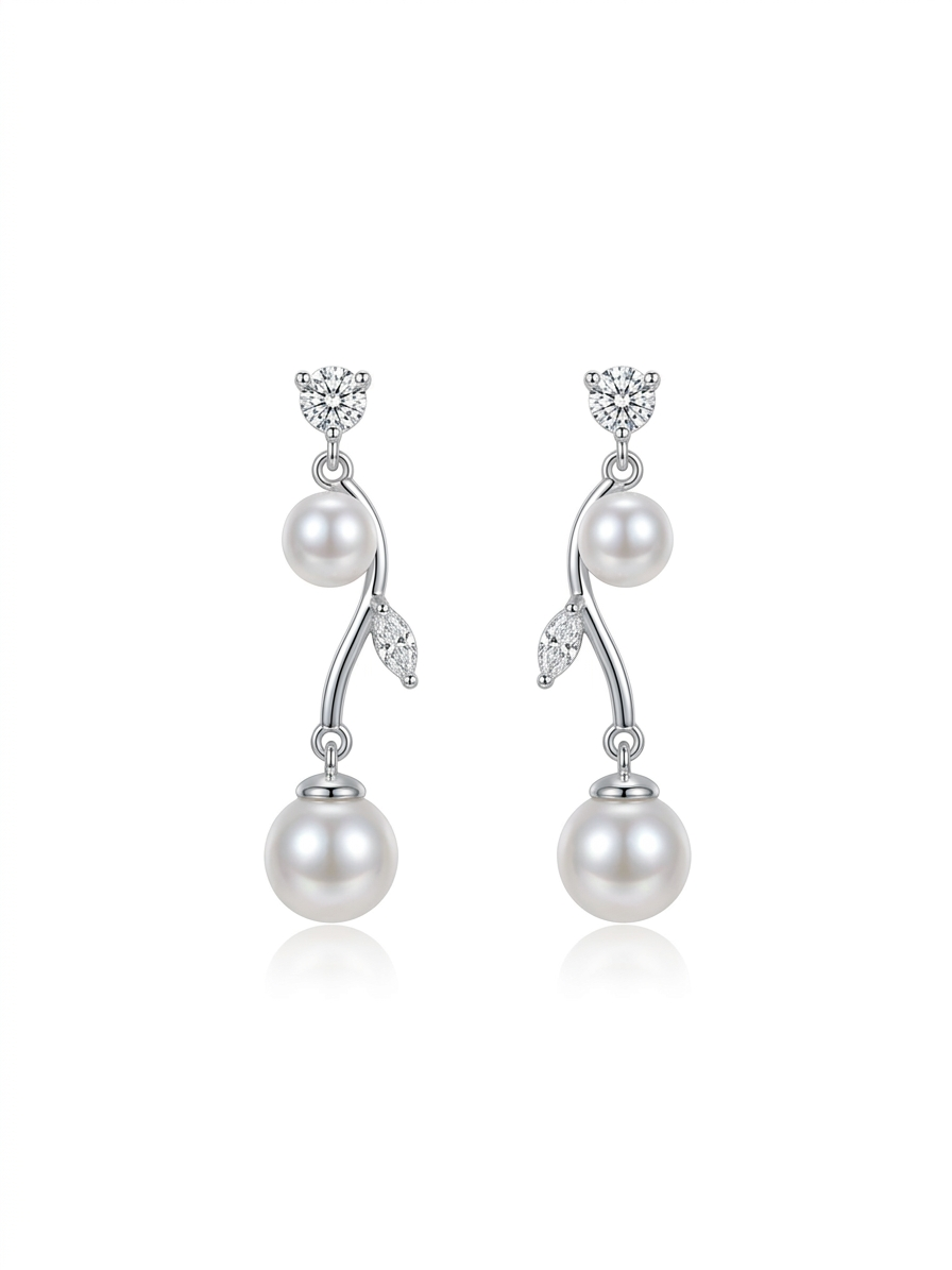 Pearl-studded set