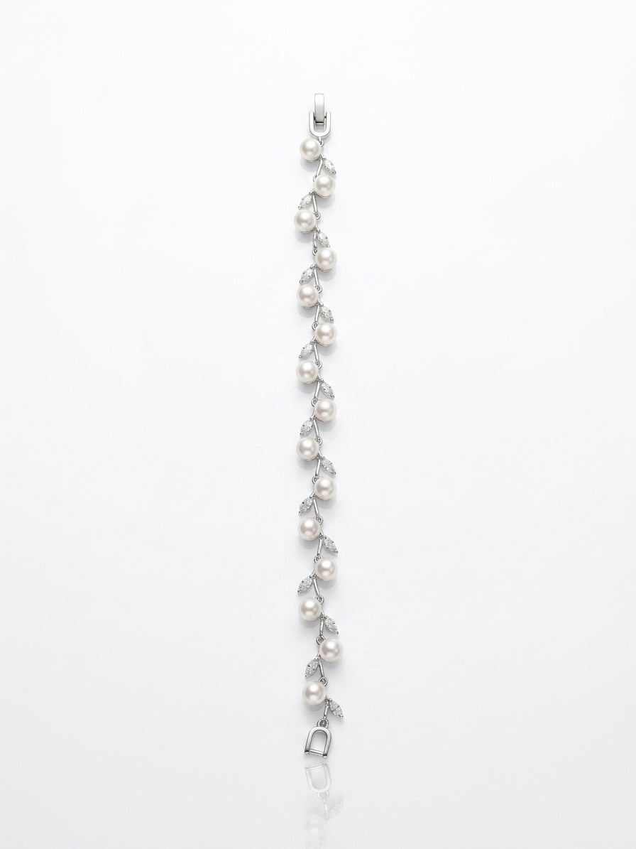 Pearl-studded set