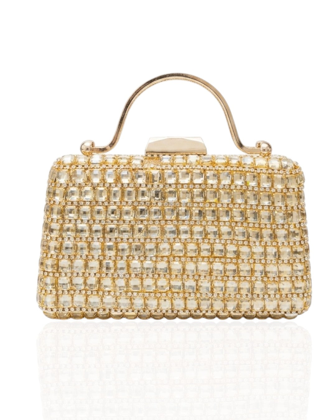 Wallet with crystal stones