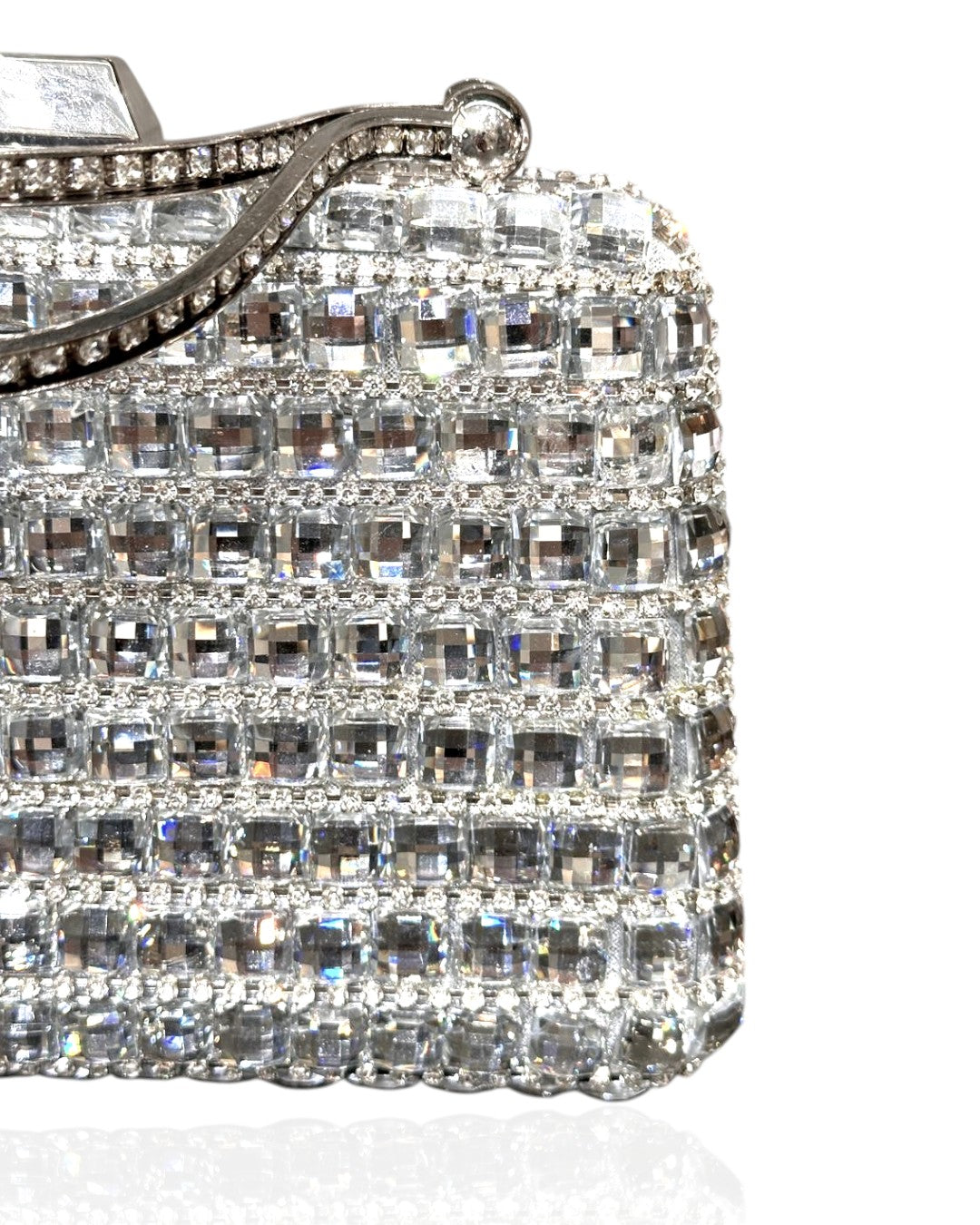 Wallet with crystal stones