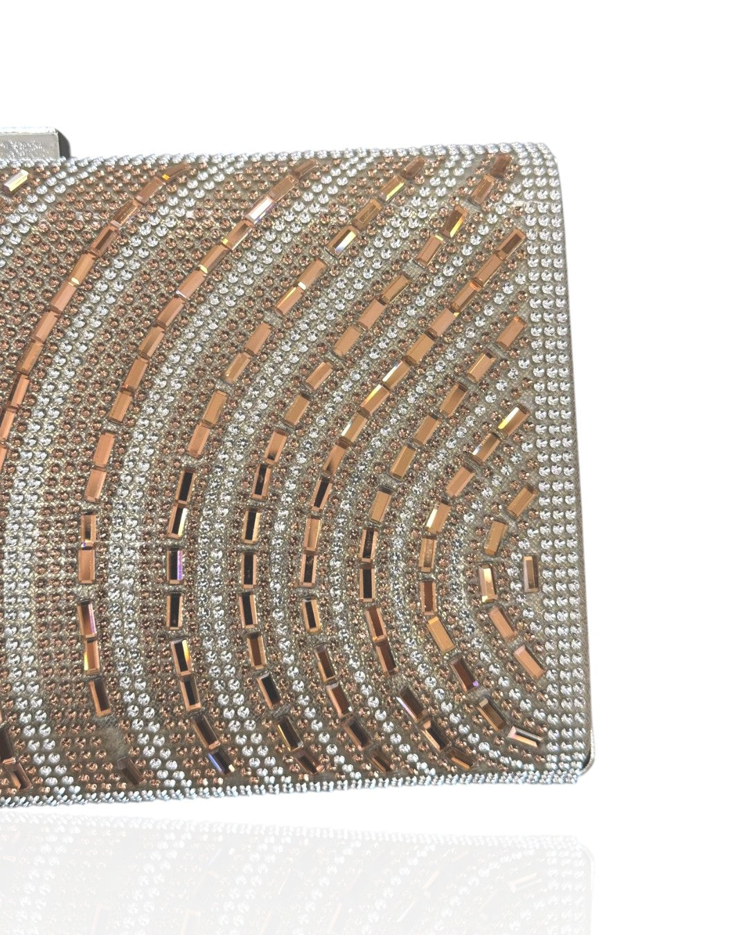 Wallet with crystal stones