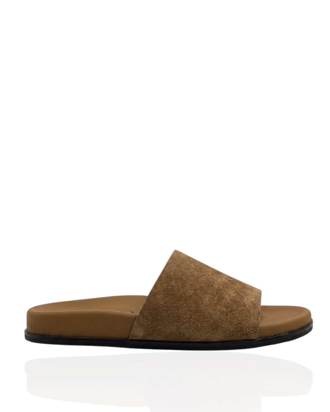 Suede slippers