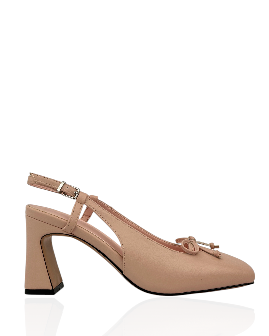 Leather heels