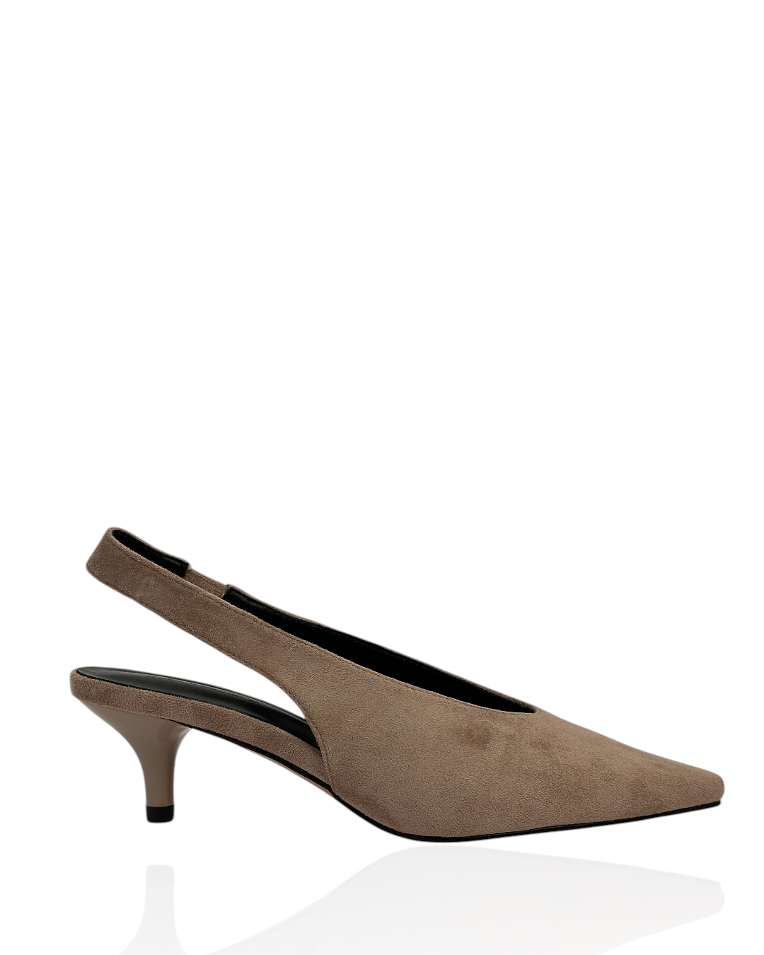 Suede heels