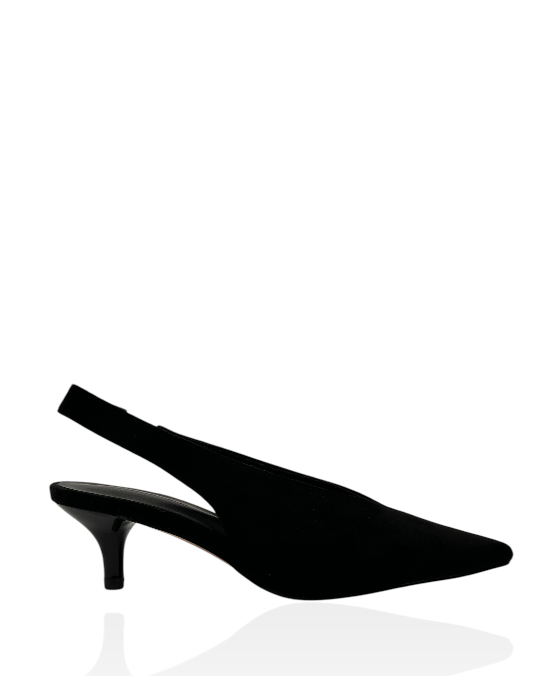 Suede heels