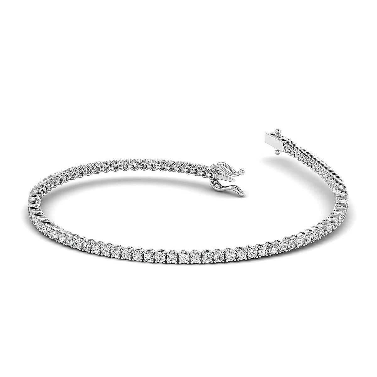 Zircon tennis bracelet Silver 925