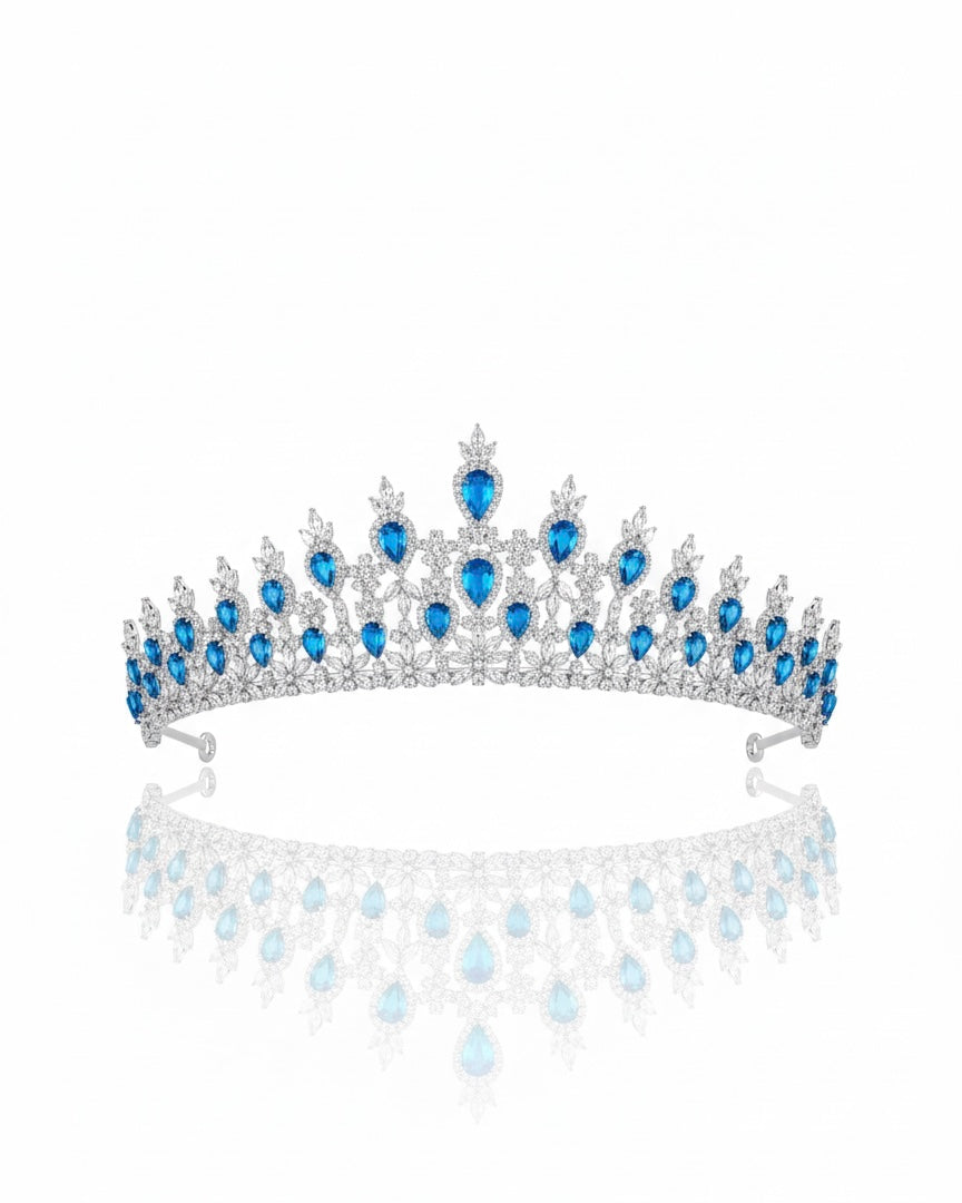 تاج من الزركون والكريستال