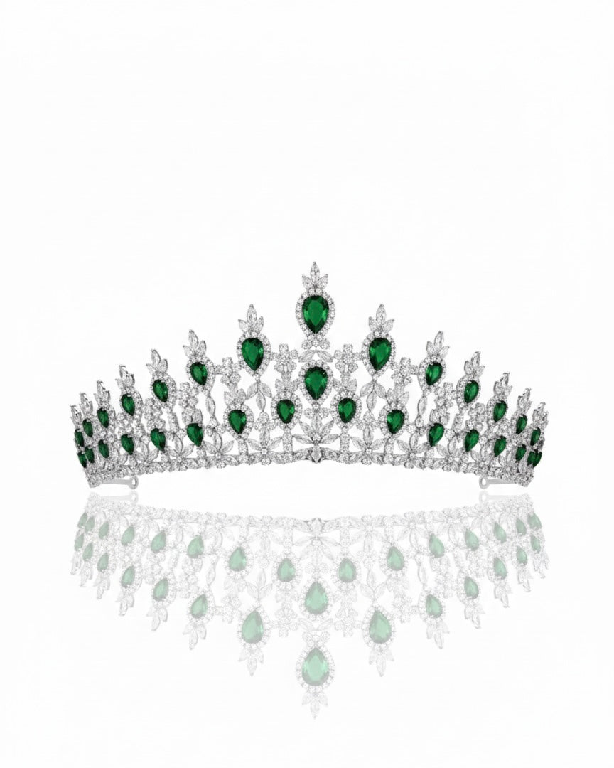 تاج من الزركون والكريستال