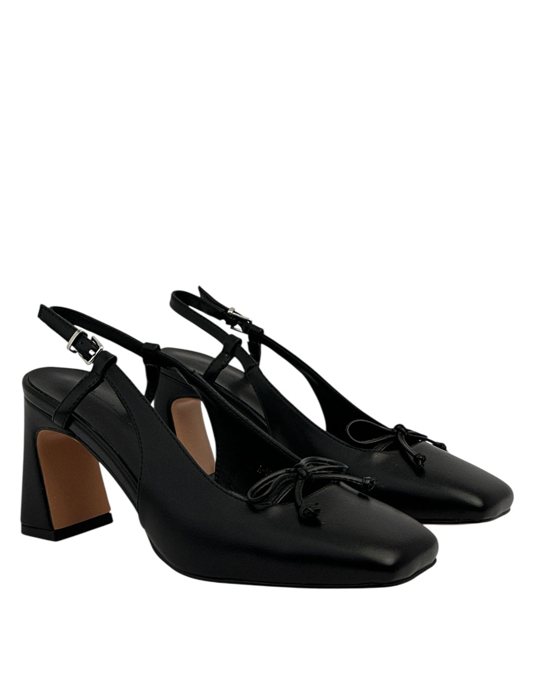Leather heels