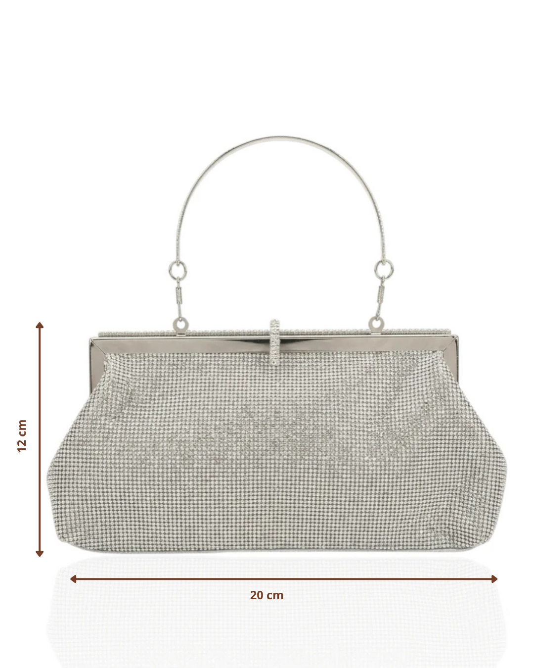 Crystal Frame Handbag
