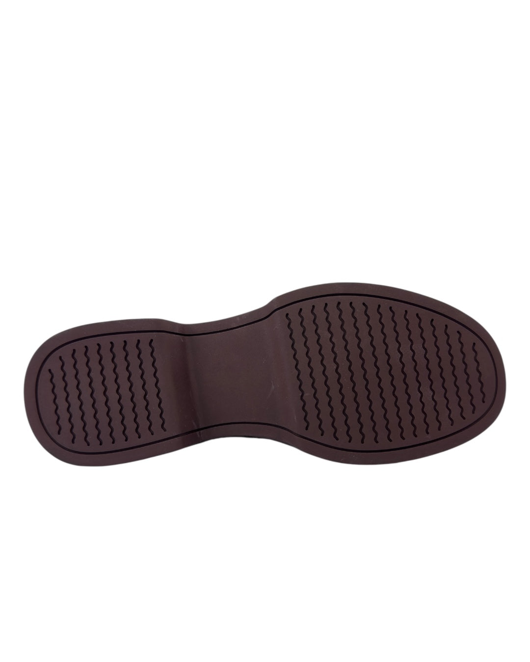 حذاء مطاطي لامع بنعل سميك