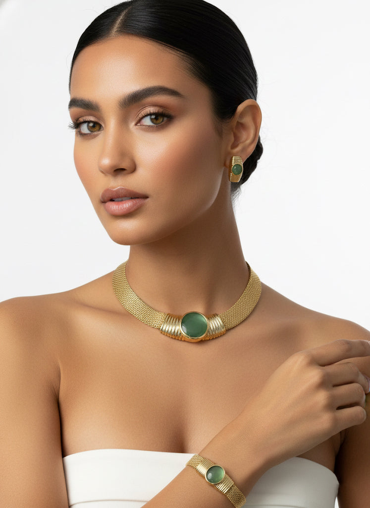 طقم مجوهرات عربية