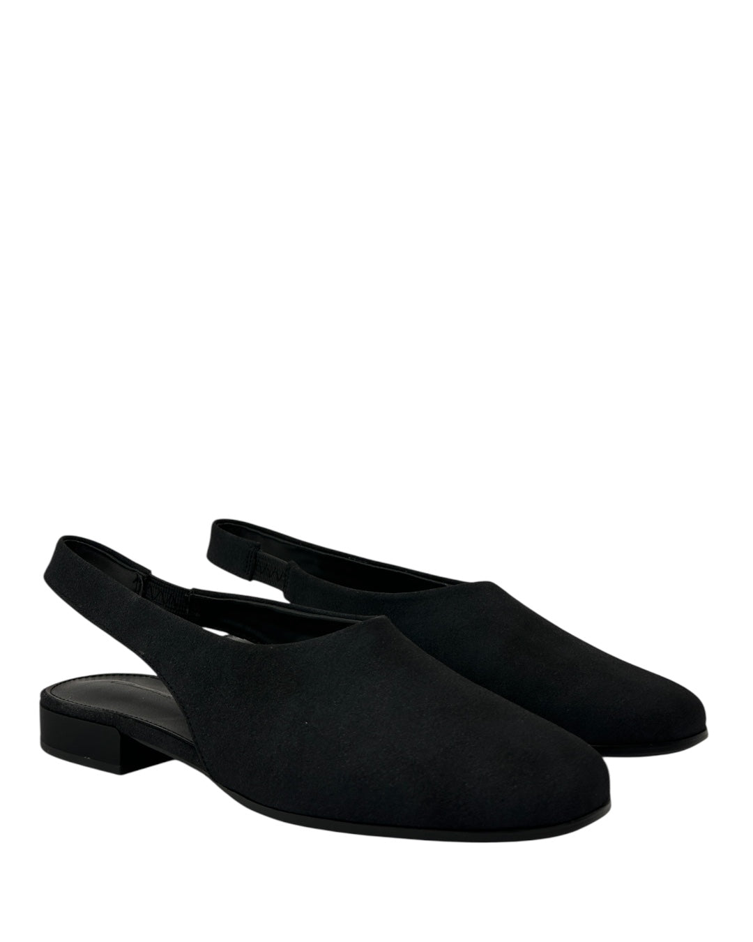 Suede ballet flats