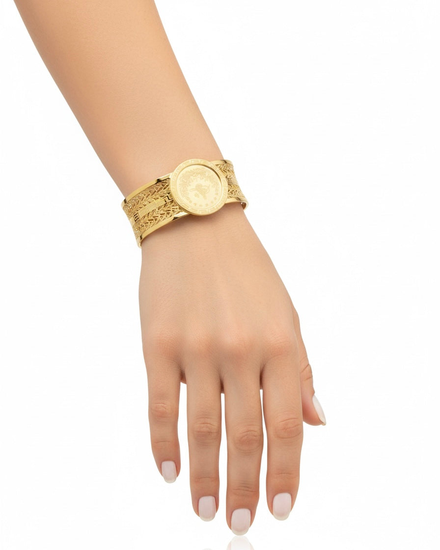 سوار من الذهب بالليرة