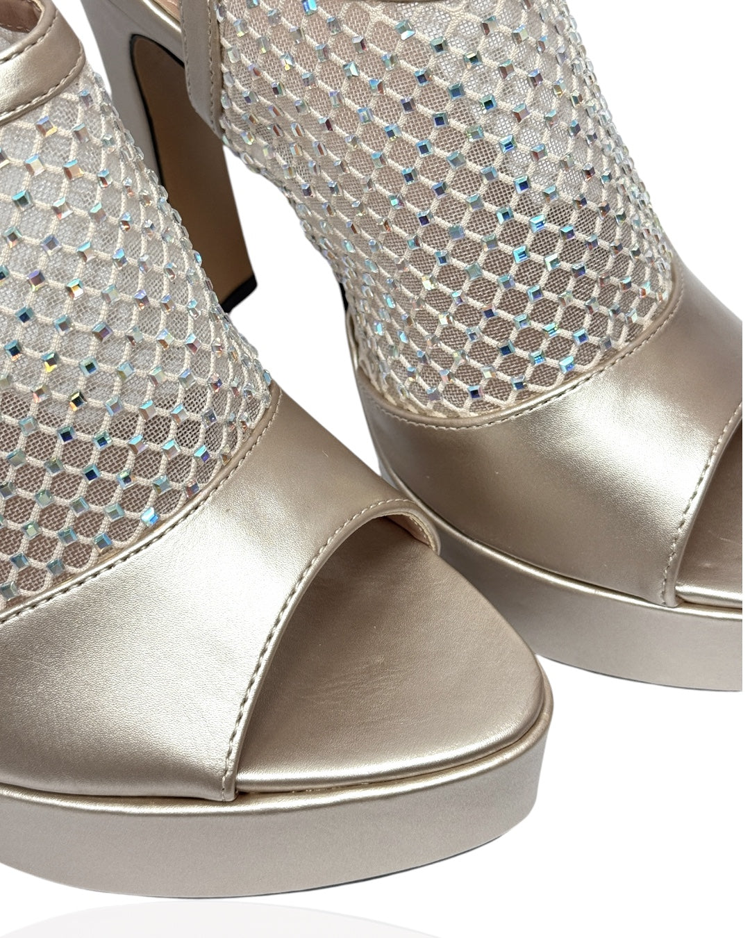 leather bridal sandals