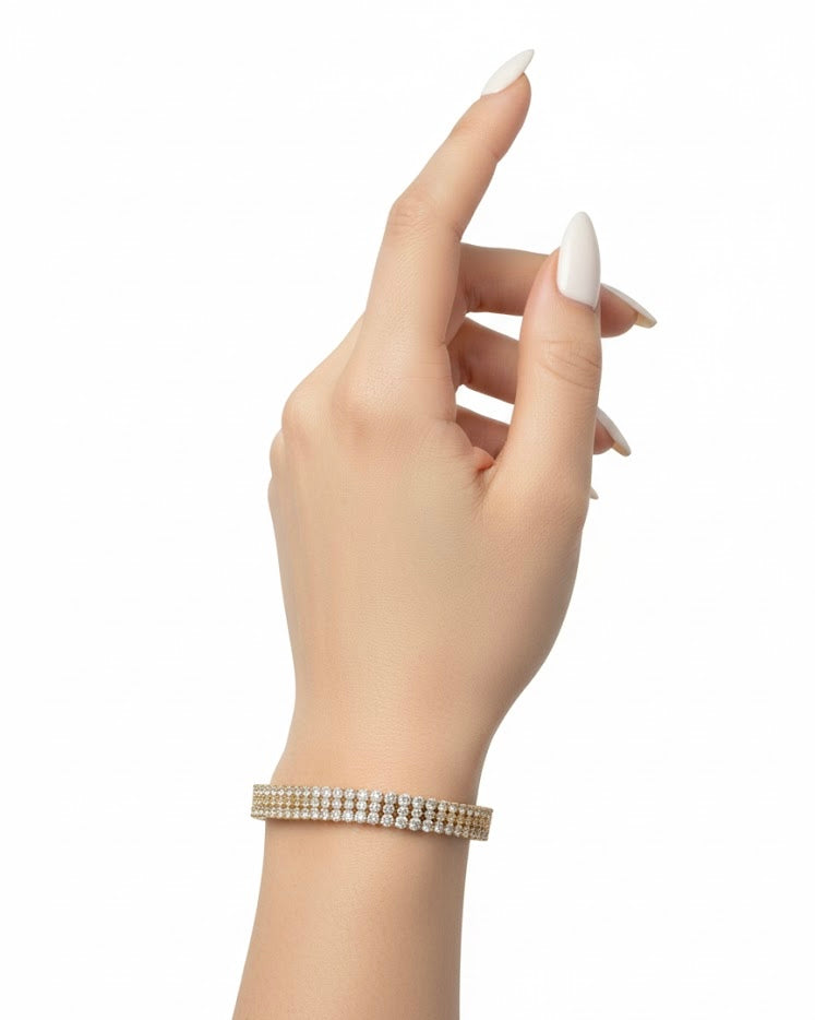 سوار تنس من الزركون