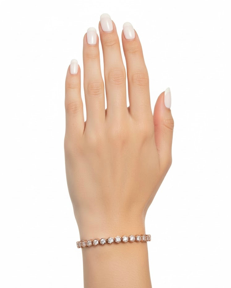 سوار مرصع بالزركون