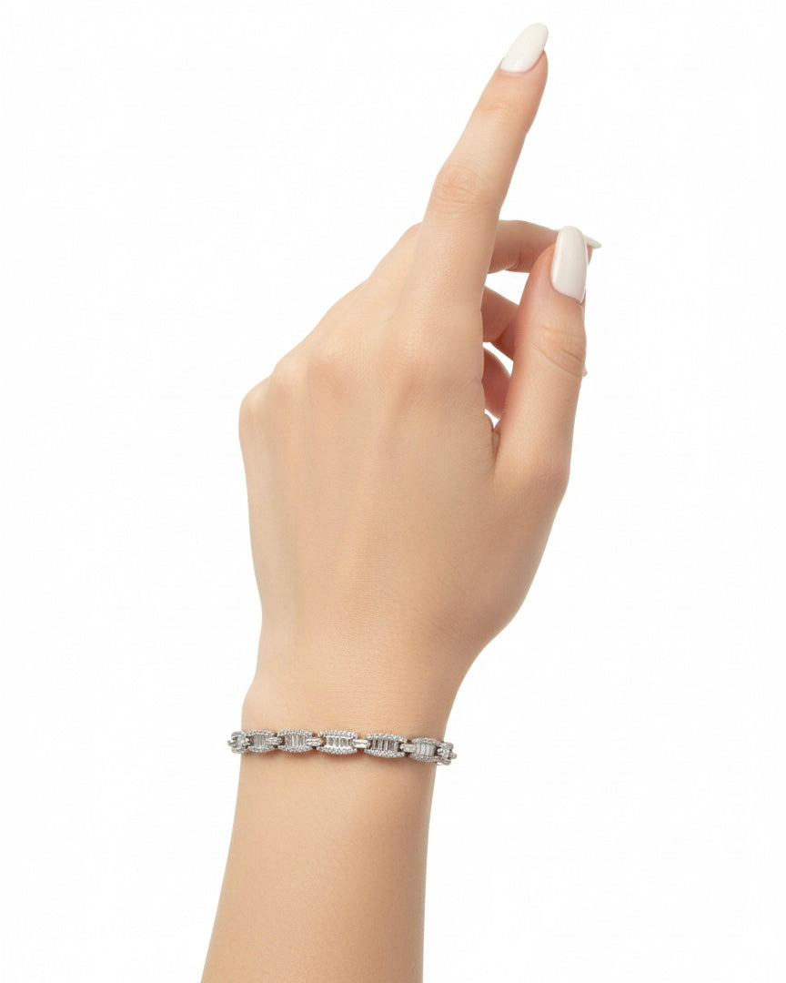 سوار مرصع بالزركون