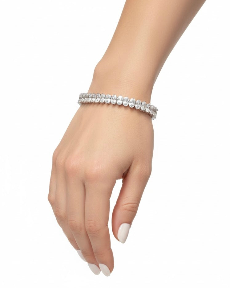 سوار تنس من الزركون