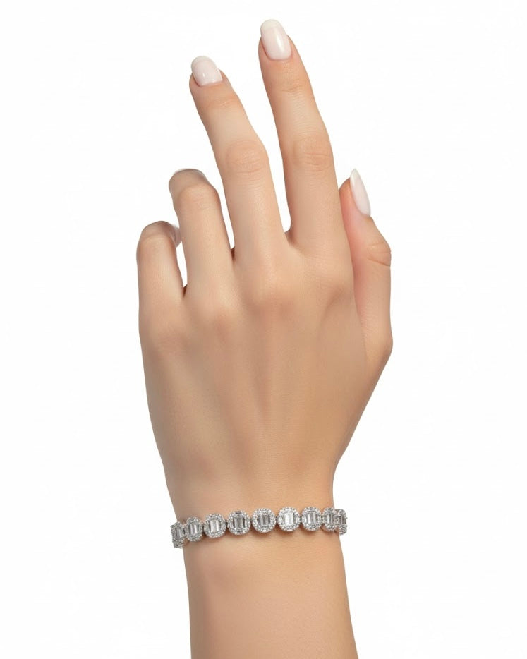 سوار مرصع بالزركون