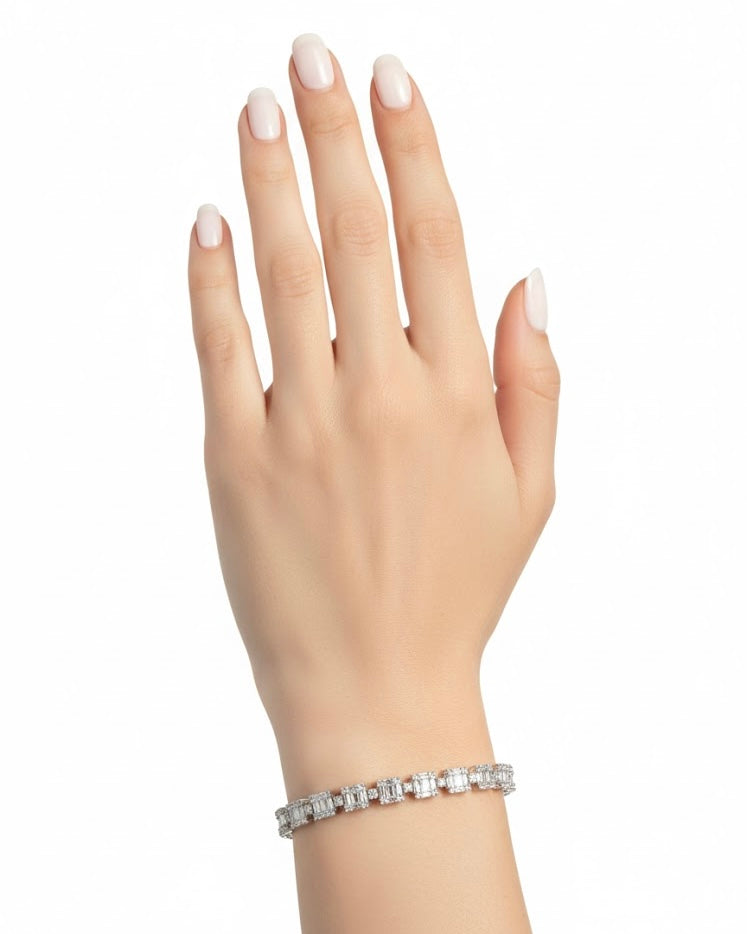 سوار تنس من الزركون