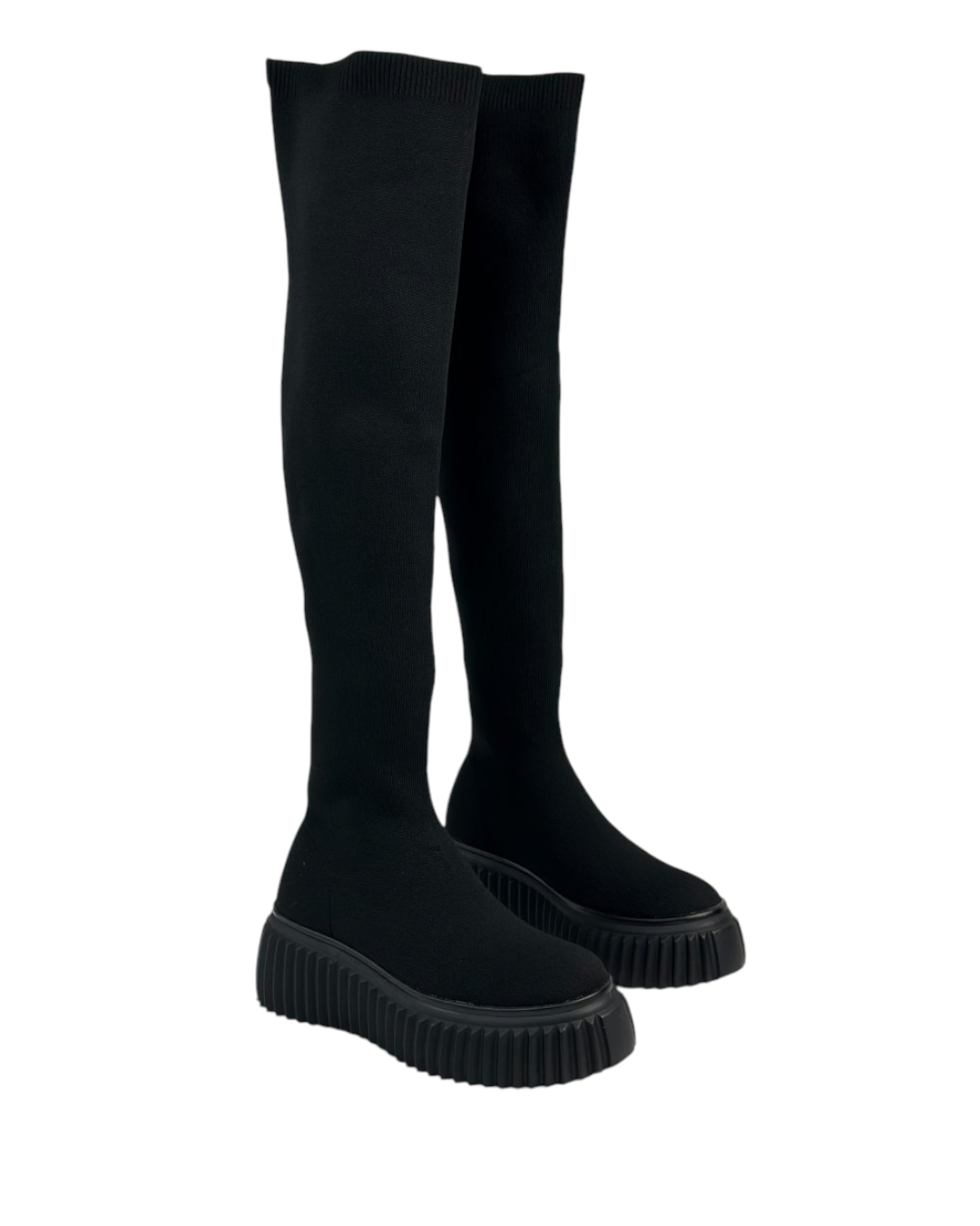 حذاء مطاطي ذو ساق عالية