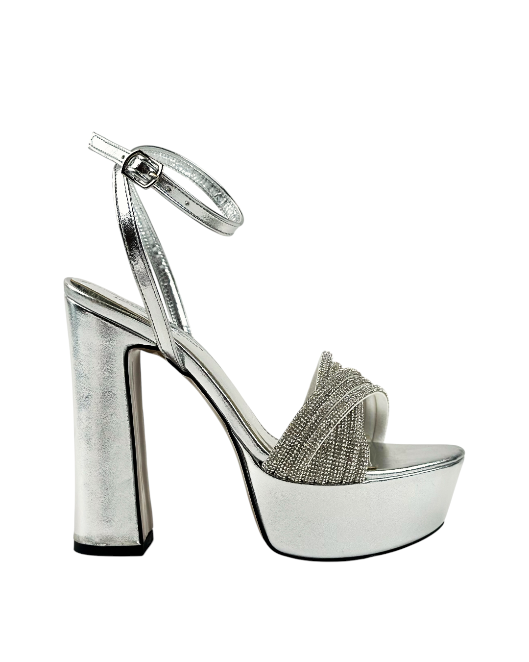 صنادل زفاف لامعة