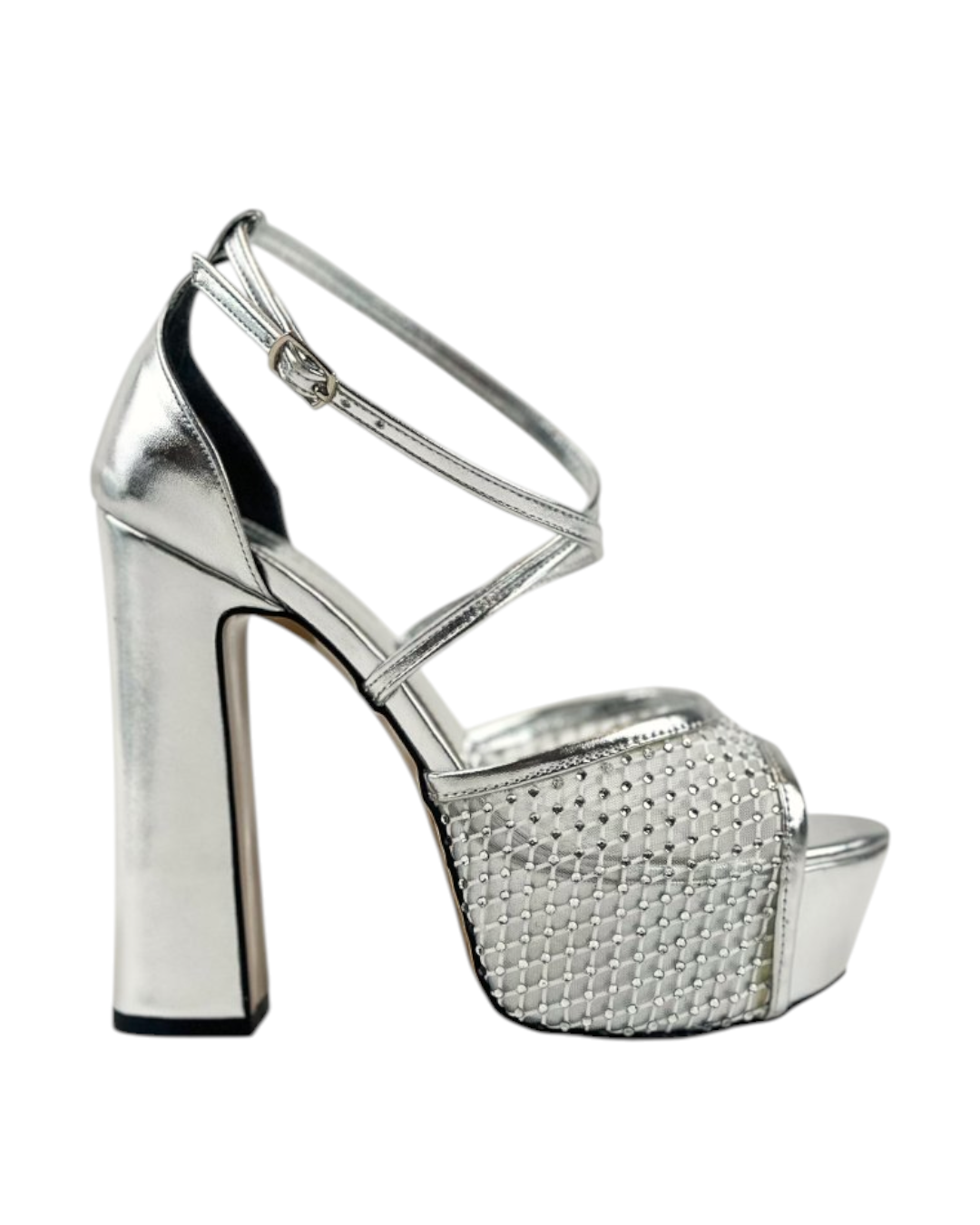 صنادل زفاف لامعة