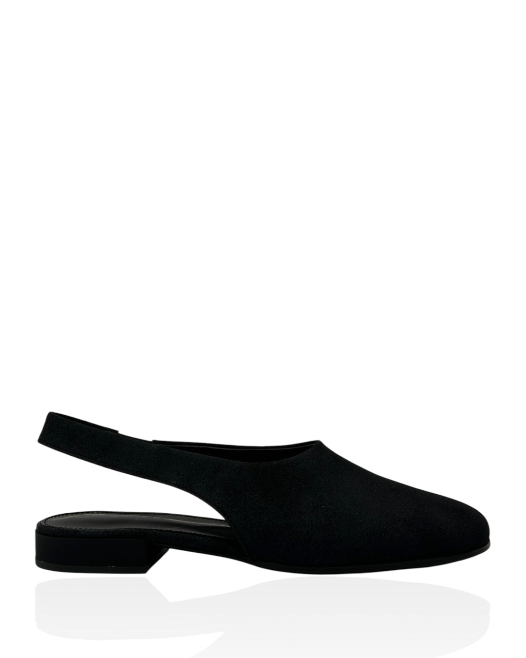 Suede ballet flats