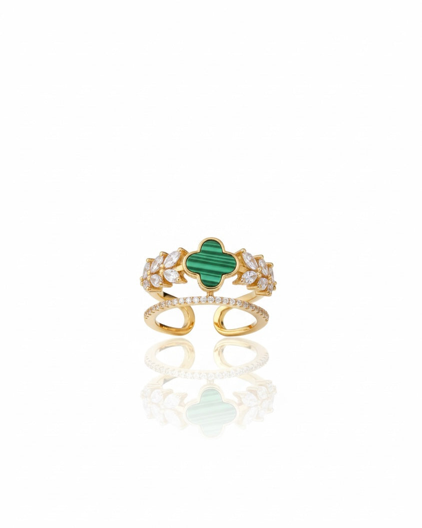 خاتم مرصع بالزركون